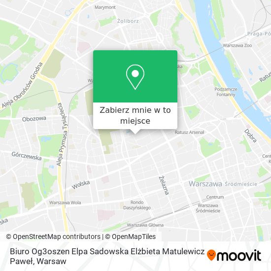 Mapa Biuro Og3oszen Elpa Sadowska Elżbieta Matulewicz Paweł