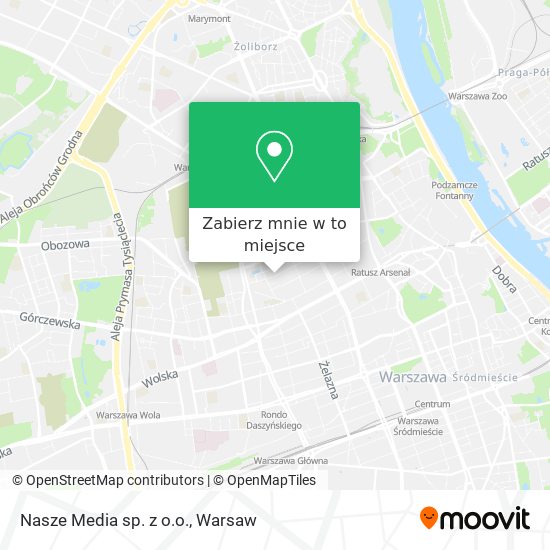 Mapa Nasze Media sp. z o.o.