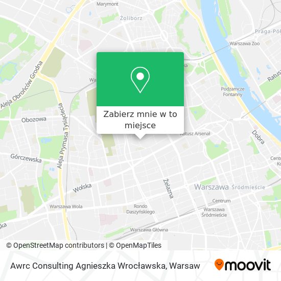 Mapa Awrc Consulting Agnieszka Wrocławska