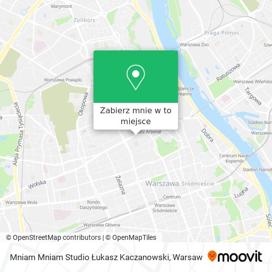 Mapa Mniam Mniam Studio Łukasz Kaczanowski