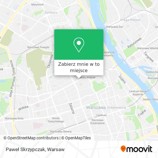 Mapa Paweł Skrzypczak