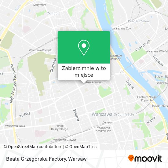 Mapa Beata Grzegorska Factory