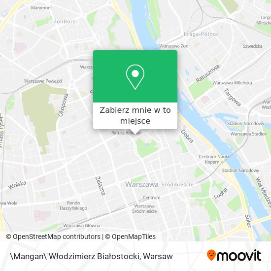 Mapa \Mangan\ Włodzimierz Białostocki