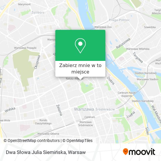 Mapa Dwa Słowa Julia Siemińska