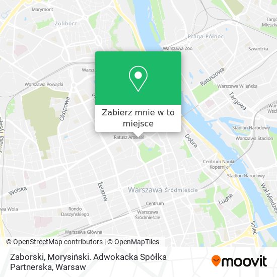 Mapa Zaborski, Morysiński. Adwokacka Spółka Partnerska