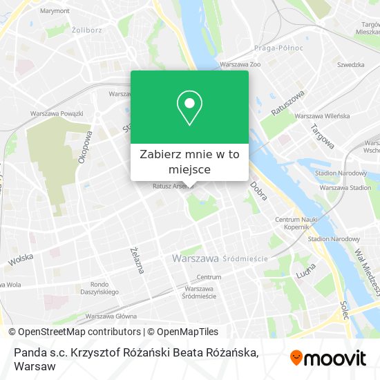 Mapa Panda s.c. Krzysztof Różański Beata Różańska