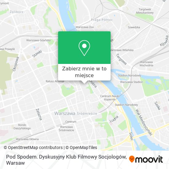 Mapa Pod Spodem. Dyskusyjny Klub Filmowy Socjologów