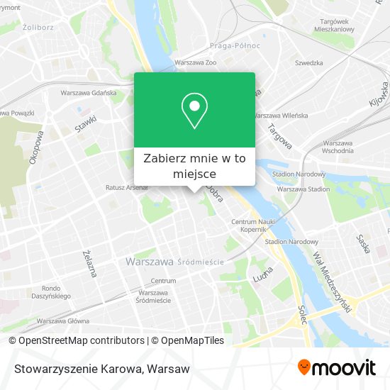 Mapa Stowarzyszenie Karowa