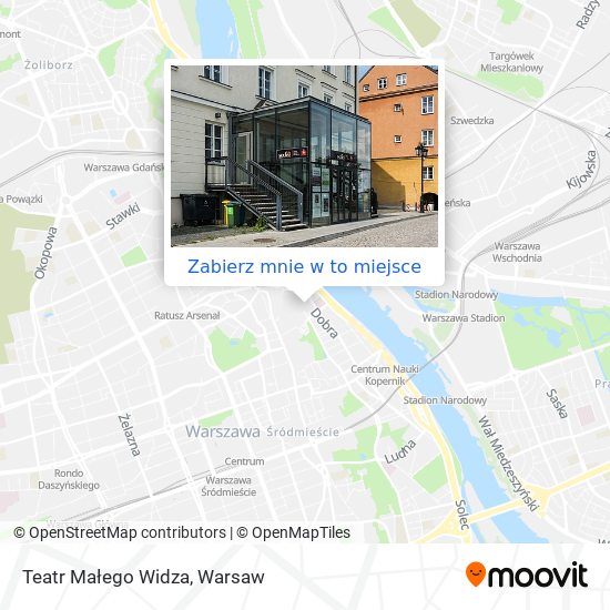 Mapa Teatr Małego Widza