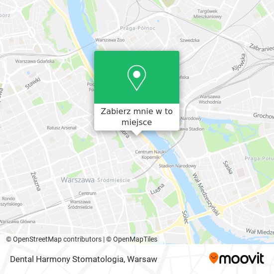 Mapa Dental Harmony Stomatologia