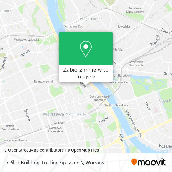 Mapa \Pilot Building Trading sp. z o.o.\
