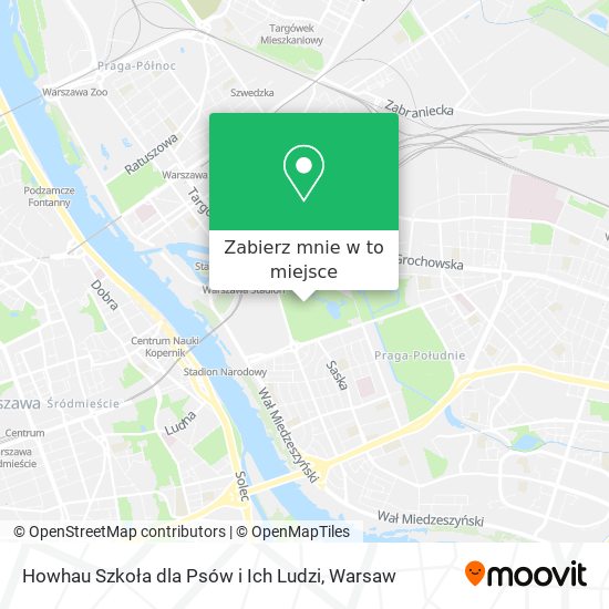 Mapa Howhau Szkoła dla Psów i Ich Ludzi