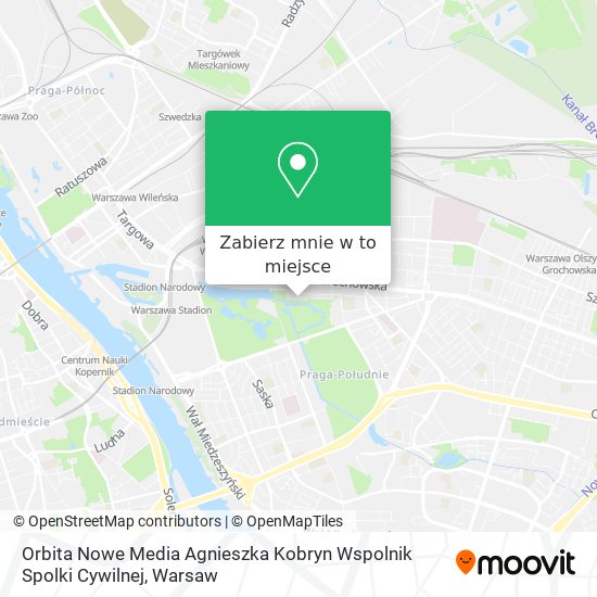 Mapa Orbita Nowe Media Agnieszka Kobryn Wspolnik Spolki Cywilnej