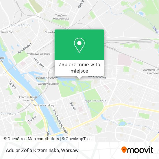 Mapa Adular Zofia Krzemińska