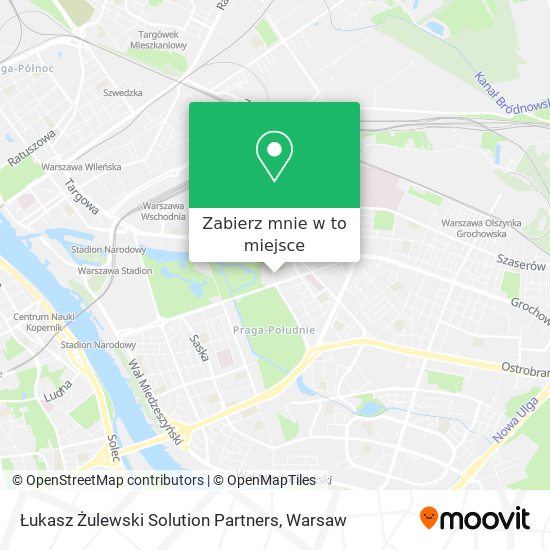 Mapa Łukasz Żulewski Solution Partners