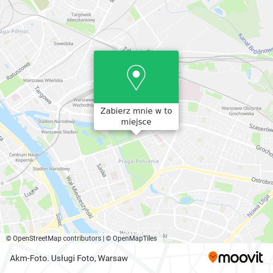 Mapa Akm-Foto. Usługi Foto