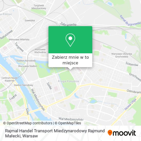 Mapa Rajmal Handel Transport Miedzynarodowy Rajmund Małecki