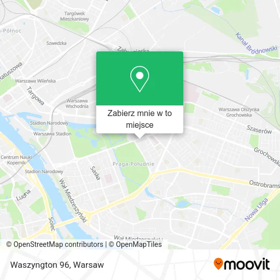 Mapa Waszyngton 96
