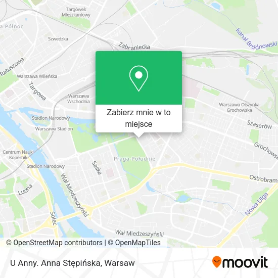 Mapa U Anny. Anna Stępińska
