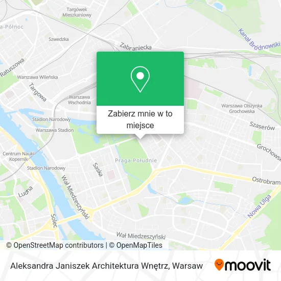 Mapa Aleksandra Janiszek Architektura Wnętrz