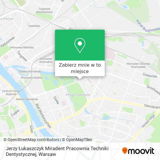 Mapa Jerzy Łukaszczyk Miradent Pracownia Techniki Dentystycznej