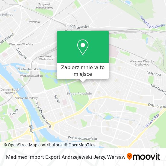 Mapa Medimex Import Export Andrzejewski Jerzy