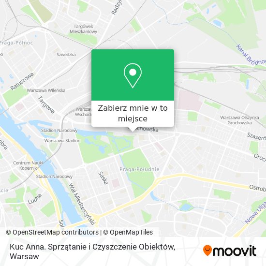 Mapa Kuc Anna. Sprzątanie i Czyszczenie Obiektów