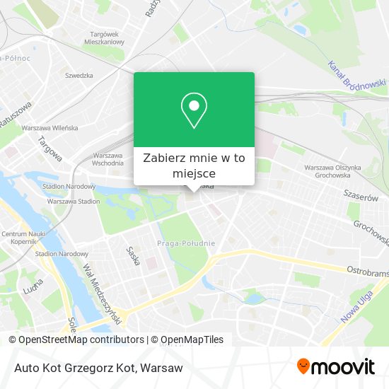 Mapa Auto Kot Grzegorz Kot