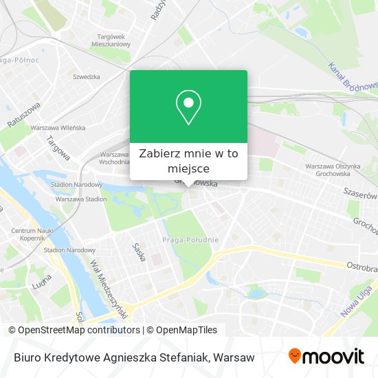 Mapa Biuro Kredytowe Agnieszka Stefaniak