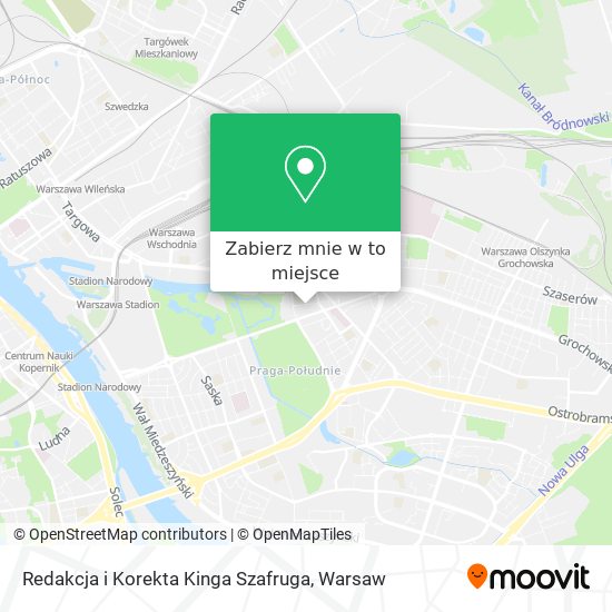 Mapa Redakcja i Korekta Kinga Szafruga