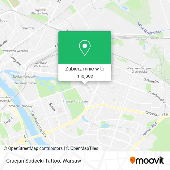 Mapa Gracjan Sadecki Tattoo