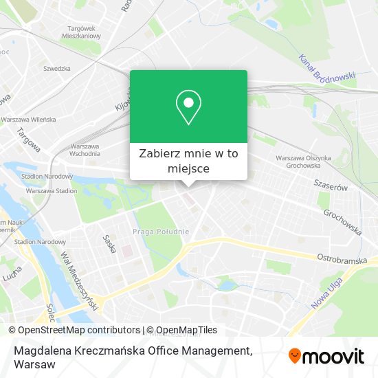 Mapa Magdalena Kreczmańska Office Management