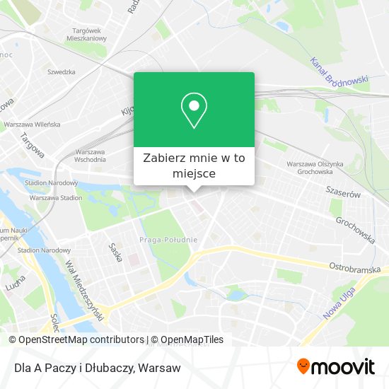 Mapa Dla A Paczy i Dłubaczy