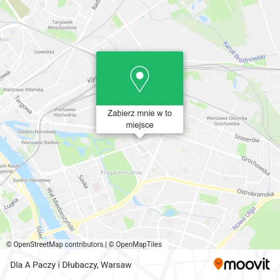 Mapa Dla A Paczy i Dłubaczy