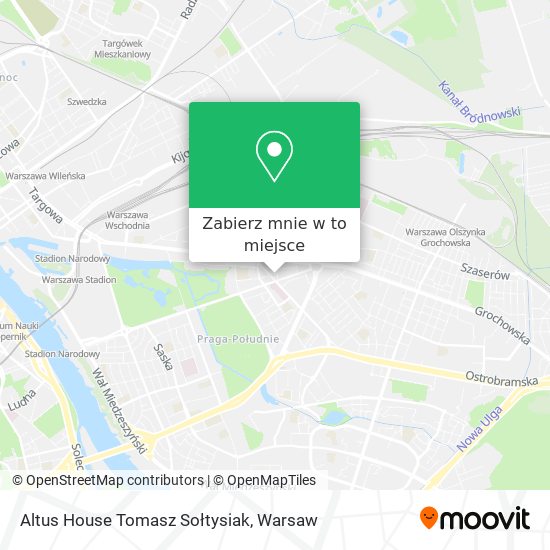 Mapa Altus House Tomasz Sołtysiak