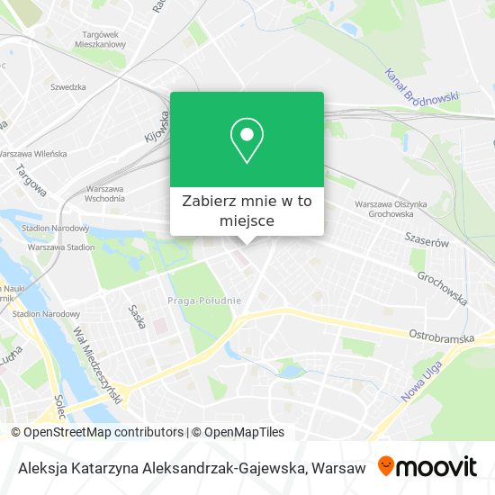 Mapa Aleksja Katarzyna Aleksandrzak-Gajewska