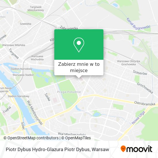 Mapa Piotr Dybus Hydro-Glazura Piotr Dybus