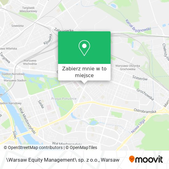 Mapa \Warsaw Equity Management\ sp. z o.o.