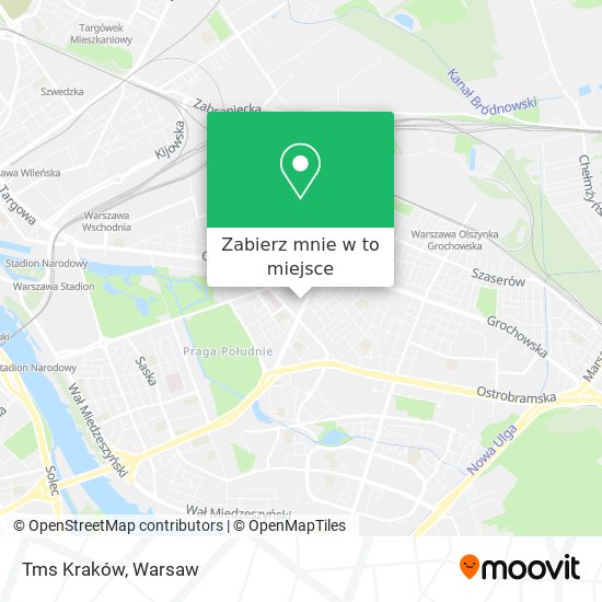 Mapa Tms Kraków