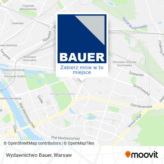 Mapa Wydawnictwo Bauer