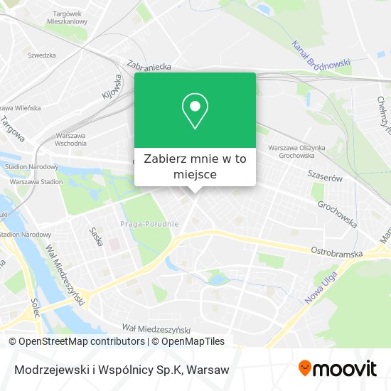 Mapa Modrzejewski i Wspólnicy Sp.K