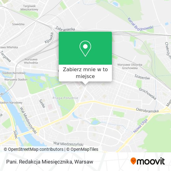 Mapa Pani. Redakcja Miesięcznika