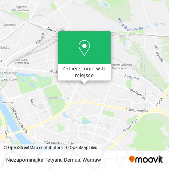 Mapa Niezapominajka Tetyana Demus