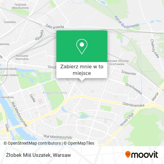 Mapa Żłobek Miś Uszatek