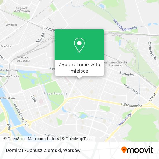 Mapa Domirat - Janusz Ziemski