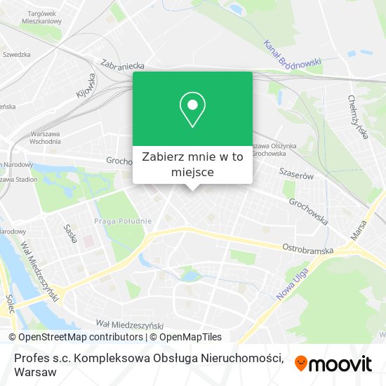 Mapa Profes s.c. Kompleksowa Obsługa Nieruchomości