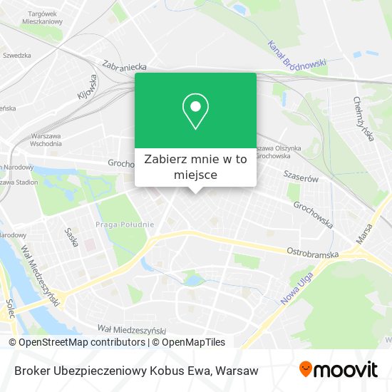 Mapa Broker Ubezpieczeniowy Kobus Ewa