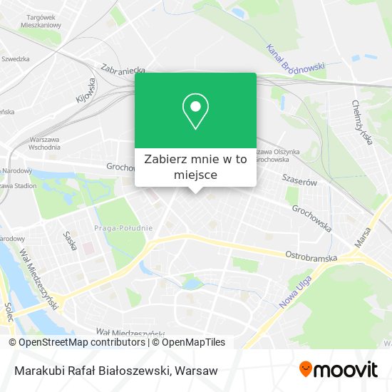 Mapa Marakubi Rafał Białoszewski