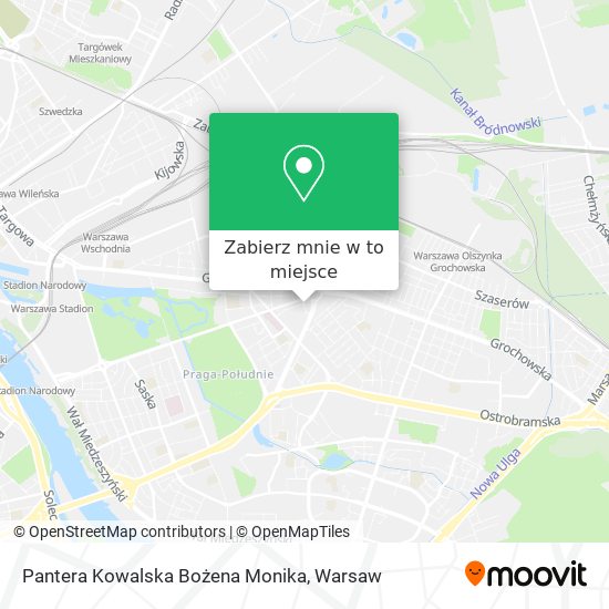 Mapa Pantera Kowalska Bożena Monika