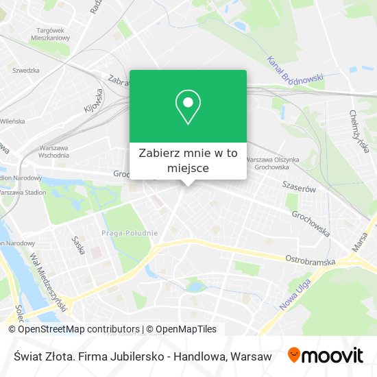 Mapa Świat Złota. Firma Jubilersko - Handlowa